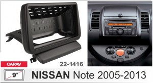 Переходная рамка Nissan Note Carav 22-1416