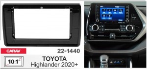 Переходная рамка Toyota Highlander Carav 22-1440
