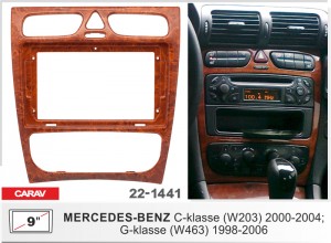 Переходная рамка Mercedes C-klasse (W203), G-klasse (W463) Carav 22-1441