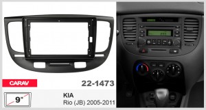 Переходная рамка KIA Rio Carav 22-1473