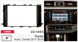 Переходная рамка Toyota Auris, Corolla Carav 22-1493