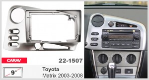 Переходная рамка Toyota Matrix Carav 22-1507