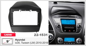 Переходная рамка Hyundai ix35, Tucson Carav 22-1531