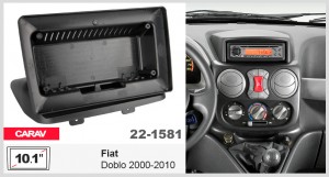 Переходная рамка Fiat Doblo Carav 22-1581