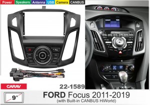 Переходная рамка Ford Focus Carav 22-1589