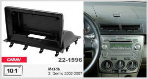 Переходная рамка Mazda 2, Demio Carav 22-1596