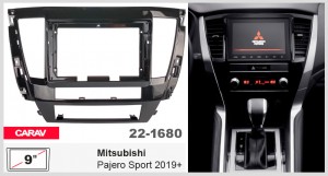 Перехідна рамка Mitsubishi Pajero Sport Carav 22-1680
