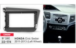 Переходная рамка Honda Civic Carav 22-174