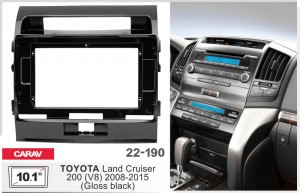 Переходная рамка Toyota Land Cruiser 200 Carav 22-190