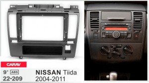 Переходная рамка Nissan Tiida, Versa Carav 22-209