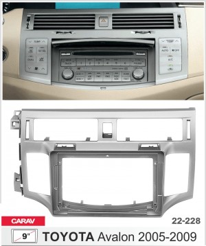 Переходная рамка Toyota Avalon Carav 22-228