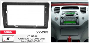 Переходная рамка Hyundai Grandeur, Azera Carav 22-263