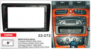 Перехідна рамка Mercedes Vito, Viano, C-klasse, CLK-klasse, G-klasse Carav 22-272