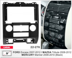 Переходная рамка Ford Escape, Mazda Tribute Carav 22-276