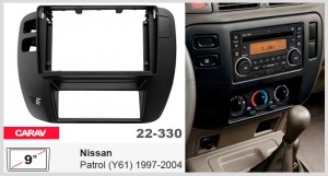 Перехідна рамка Nissan Patrol (Y61) Carav 22-330