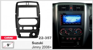 Переходная рамка Suzuki Jimny Carav 22-357