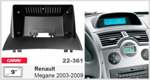 Переходная рамка Renault Megane II Carav 22-361