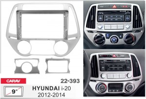 Переходная рамка Hyundai i20 Carav 22-393