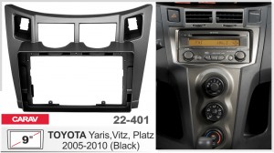Переходная рамка Toyota Yaris Carav 22-401