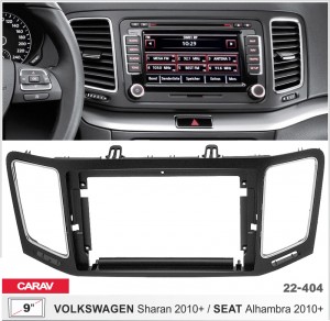 Переходная рамка Volkswagen Sharan, Seat Alhambra Carav 22-404