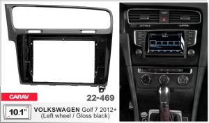 Переходная рамка Volkswagen Golf VII Carav 22-469