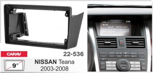 Переходная рамка Nissan Teana Carav 22-536