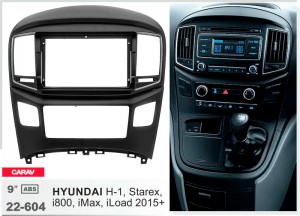 Переходная рамка Hyundai H-1, Grand Starex Carav 22-604
