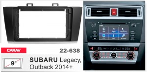 Переходная рамка Subaru Legacy, Outback Carav 22-638