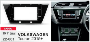 Переходная рамка Volkswagen Touran Carav 22-661