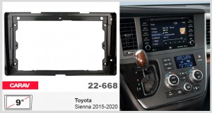 Переходная рамка Toyota Sienna Carav 22-668