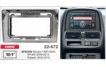 Переходная рамка Nissan Navara, NP300 Carav 22-672