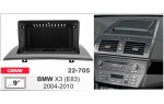 Переходная рамка BMW X3 (E83) Carav 22-705