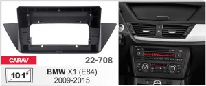 Переходная рамка BMW X1 Carav 22-708