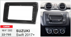 Переходная рамка Suzuki Swift Carav 22-795