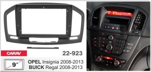 Перехідна рамка Opel Insignia, Buick Regal Carav 22-923