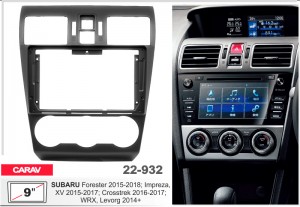 Переходная рамка Subaru Forester, Impreza, Levorg, WRX, Crosstrek, XV Carav 22-932