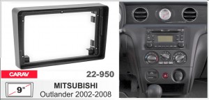 Переходная рамка Mitsubishi Outlander Carav 22-950