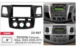 Переходная рамка Toyota Hilux, Fortuner Carav 22-987