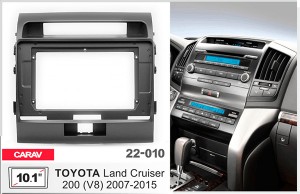 Переходная рамка Toyota Land Cruiser 200 Carav 22-010