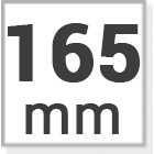 165 mm