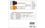 Разъем для штатной магнитолы Citroen, Honda, Mitsubishi, Peugeot AWM 160-132