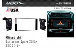 Перехідна рамка Mitsubishi Outlander Sport Metra 95-7018CHG Перехідна рамка Mitsubishi Outlander Sport Metra 95-7018CHG