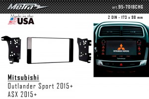 Переходная рамка Mitsubishi Outlander Sport Metra 95-7018CHG