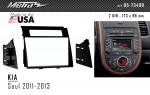 Перехідна рамка KIA Soul Metra 95-7349B