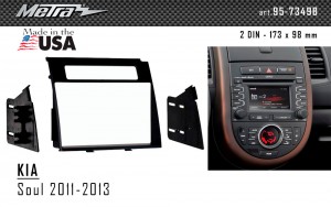 Переходная рамка KIA Soul Metra 95-7349B