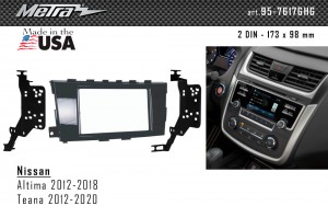 Переходная рамка Nissan Teana, Altima Metra 95-7617GHG
