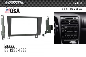 Переходная рамка Lexus GS Metra 95-8154