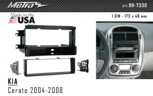 Переходная рамка KIA Cerato Metra 99-7330