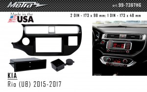 Переходная рамка KIA Rio Metra 99-7367HG