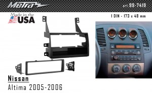 Переходная рамка Nissan Altima Metra 99-7419